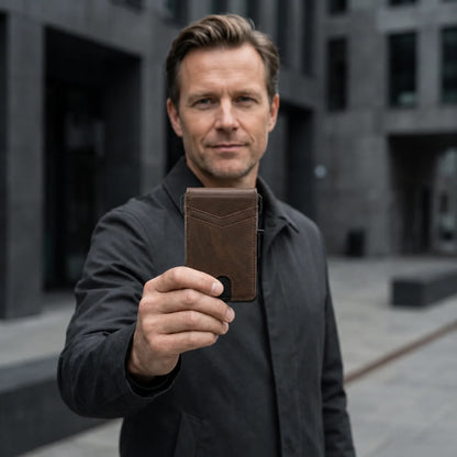 Eddley MagVault® Minimalist Wallet - Maximum Capacity. Minimal Footprint.