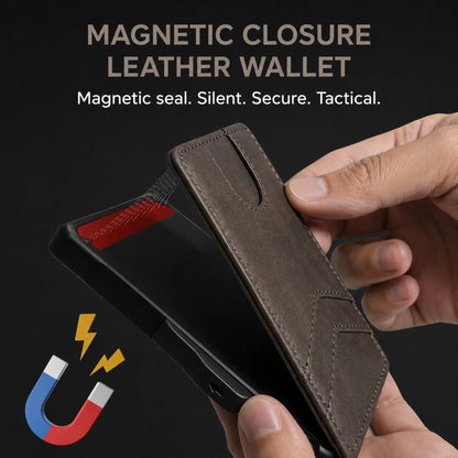 Eddley MagVault® Minimalist Wallet - Maximum Capacity. Minimal Footprint.