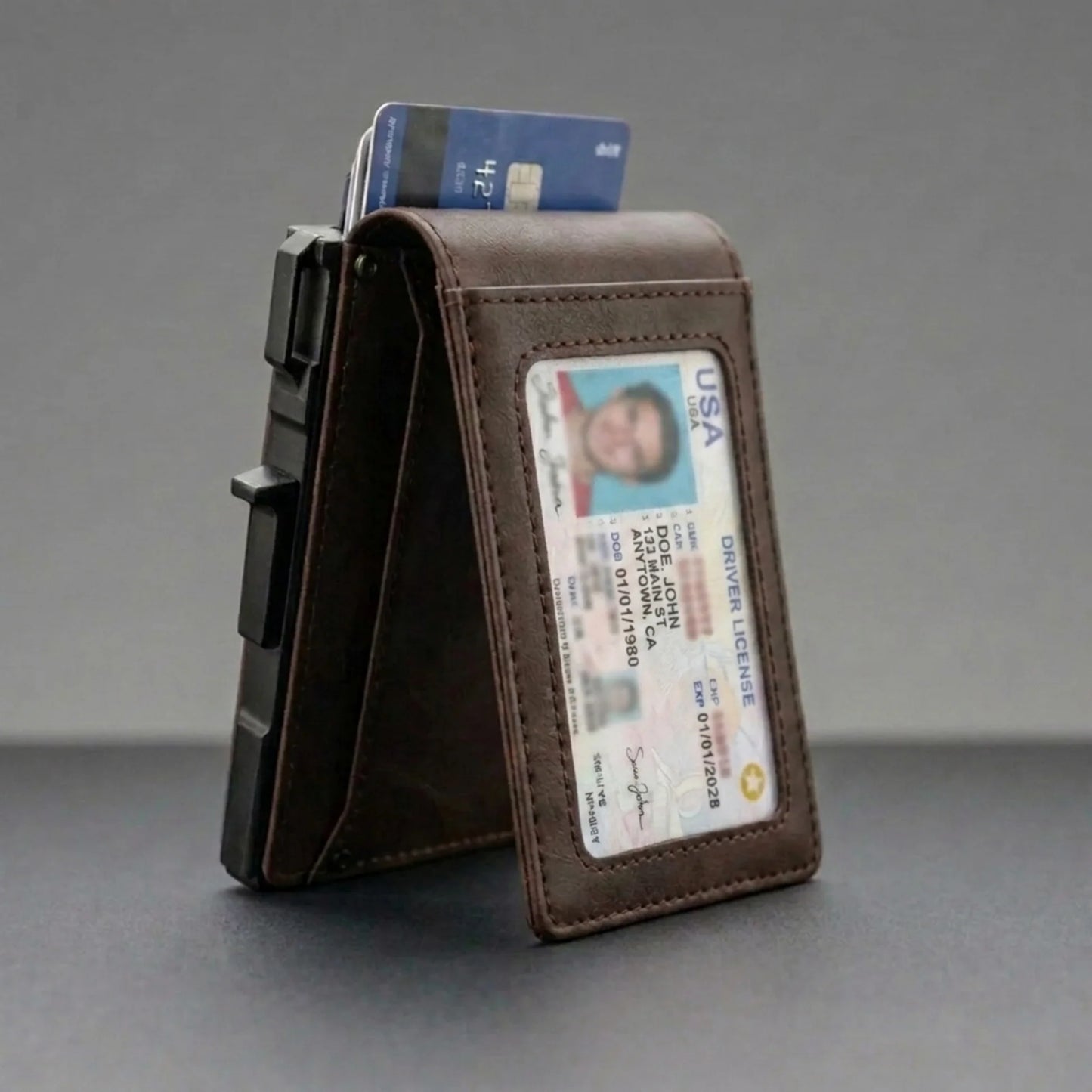 Eddley MagVault® Minimalist Wallet - Maximum Capacity. Minimal Footprint.