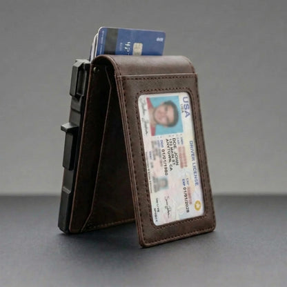 Eddley MagVault® Minimalist Wallet - Maximum Capacity. Minimal Footprint.