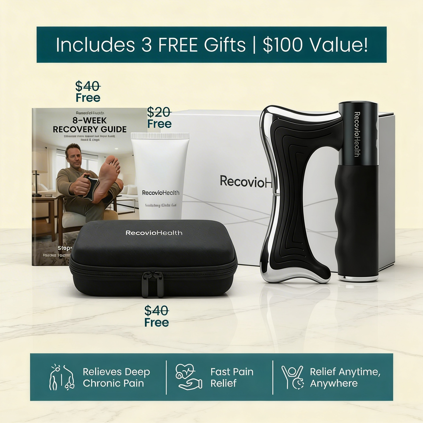 PulseBlade™ – Deep Fascia Pain Relief Device