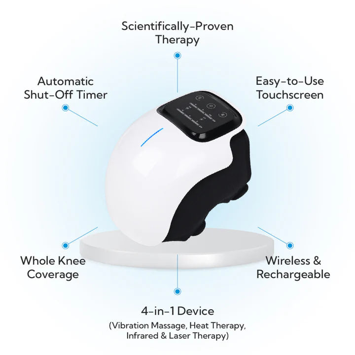 Recoviohealth™ 4-in-1 Knee Massager - Natural Knee Pain Relief
